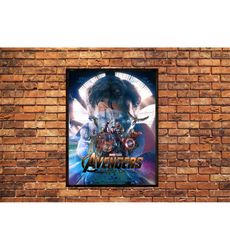 Avengers Infinity War Marvel superhero cover movie hom