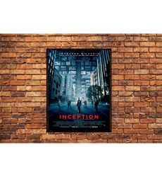 Inception Movie Cover Home De cor poster ww
