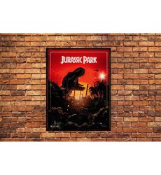 Jurassic Park Movie Artwork Cover Po ster sws