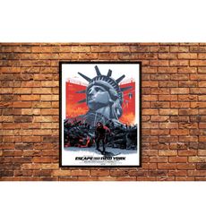 Escape From New York Action Artwork Home Decor