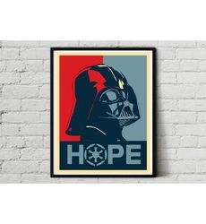 Star Wars Hope Rogue One Darth Vader Propaganda