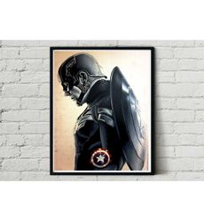 Captain America Winter Soldier Movie Film Poster Print