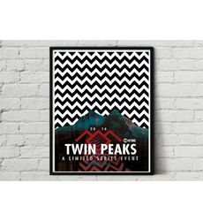 Twin Peaks Tv Show Series Classic Art Design