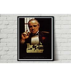 The Godfather Classic Retro Art Design Movie Film