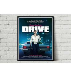 Drive Mechanic Stuntman Rayan Gosling Art Design Movie
