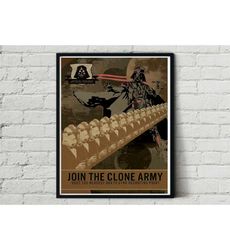 Star Wars Join The Clone Army Stormtrooper Propaganda