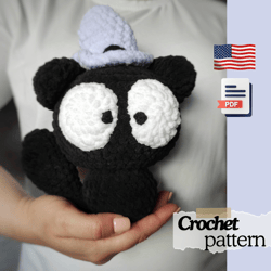 cat crochet amigurumi pattern halloween black cat plush easy patterns cozy cat crochet pattern