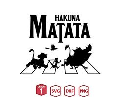 Hakuna Matata Svg, Pumbaa Svg, Timon Svg, Simba Svg, The Lion King Svg, Hakuna Matata Svg