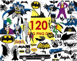 Batman Svg, Superhero Svg Bundle, Comic SVG
