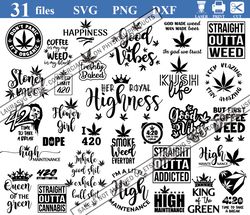 Marijuana Svg Bundle, Weed Svg, Cannabis Svg, Stoner Svg Bundle, Smoking Weed SVG, Weed SVG
