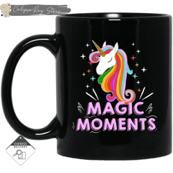 Magic Moments Unicorn Mugs,Custom Coffee Mugs, Personalised Gifts