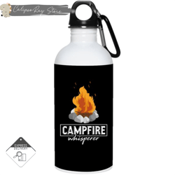 Campfire Whisperer 20oz Stainless Steel Water Bottles