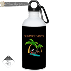 Dachshund - Summer Vibes 20oz Stainless Steel Water Bottles
