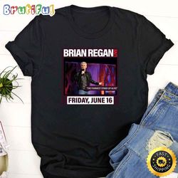 Brian Regan Live StroudsburgPa Tour 2023 Black T Shirt