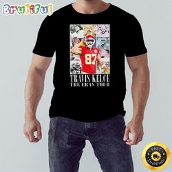 Funny Dating Rumors Kansas City Chiefs Travis Kelce With Taylor Swift The Eras Tour 2023 Photo Design T-Shirt