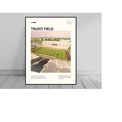 Truist Field Print | Wake Forest Demon Deacons Poster | NCAA Stadium Poster | Digital Oil Painting | Modern Art | Digita