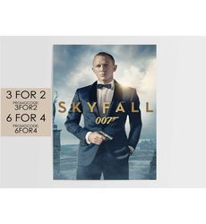 James Bond: Skyfall 2012 Poster - Movie Poster