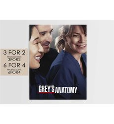 Grey's Anatomy Poster - TV Movie Poster Art