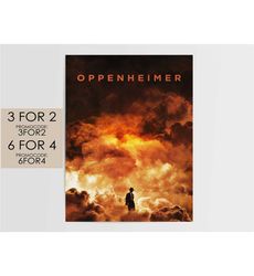 Oppenheimer 2023 Poster - Movie Poster Art Film