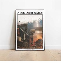 Nine Inch Nails Poster  Music Wall Art  Nine Inch Nails Print  Music Poster  The Downward Spiral  Nine Inch Nails Album