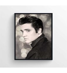 Posters & Prints Elvis Presley Poster Portrait Elvis
