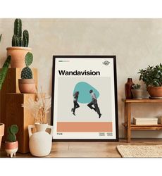 Wandavision Movie Poster, Wandavision Movie, Paul Bettany Film,