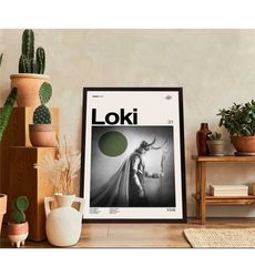 Loki Poster, Loki Movie, Michael Waldron Film, Classic