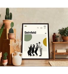 Seinfeld Print Art, Seinfeld Movie, Album Cover Poster,