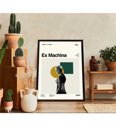 EX Machina Movie Poster, EX Machina Poster, EX