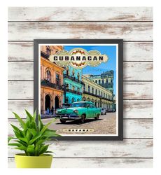 Cuba Travel Poster - Havana Poster - Cuba