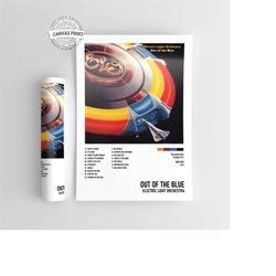 Out of the Blue-Electric Light Orchestra Music Album Poster / High Quality Music Cover Print / A4 / A3 / A2 / A1