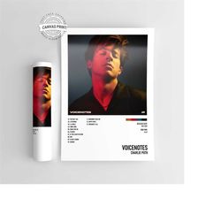 Voicenotes-Charlie Puth Music Album Poster / High Quality Music Cover Print / A4 / A3 / A2 / A1