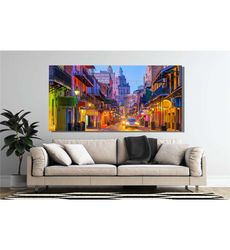 New Orleans Canvas, New Orleans Print, New Orleans