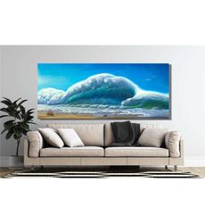 Vladimir Kush Big Wave Tiger Landscape Print Poster