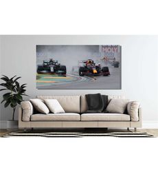 Max Verstappen Poster,Hamilton F1 Canvas Prints,Formula One Grand