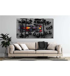 Max Verstappen F1 Canvas, Max Verstappen Poster, Formula