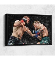 Khabib Nurmagomedov vs. Conor McGregor Poster UFC Hand