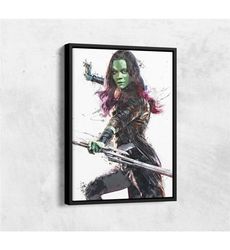 Gamora Poster Marvel Superhero Comics Guardians of the