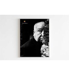 Apple Alfred Hitchcock "Think Different" Advertising Poster, 90s