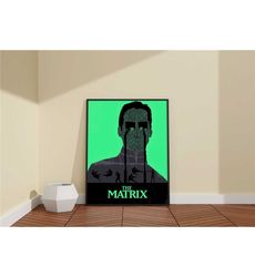 The Matrix Movie Poster / Modern Movie Poster