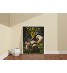Shrek Poster / Shrek Forever After Movie Poster