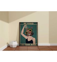 Be King To Your Mind Poster / Woman