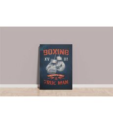 boxing player canvas / boxing canvas wall art