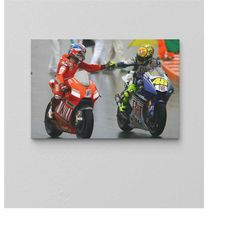 motorcycle wall art / engine canvas art / sports motor wall decor / fair play wall canvas / extra large canvas / popular