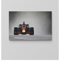 Formula 1 Wall Art Print / Formula 1 Car Canvas / High Quality Wall Art / Motivation Poster / Extra Large Wall Art / Pop