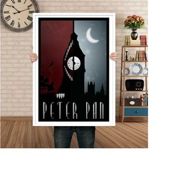 Peter Pan Poster - Movie Poster Art Home Decor Bedroom Poster Wall Art Film Print Classic Movie Poster Classic Films Dis