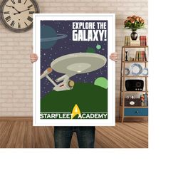 Star Trek Recruitment Poster - Movie Poster Art Home Decor Bedroom Poster Wall Art Film Print Classic Movie Poster Class