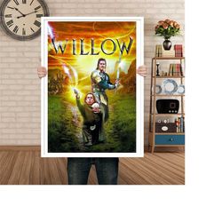 Willow Poster - Movie Poster Art Home Decor Bedroom Poster Wall Art Film Print Classic Movie Poster Classic Films Christ