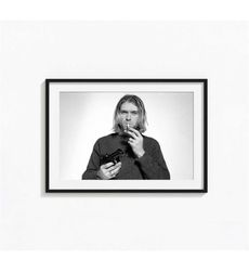 Kurt Cobain Posters / Kurt Cobain Black and