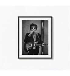 Bob Dylan Posters / Bob Dylan Black and